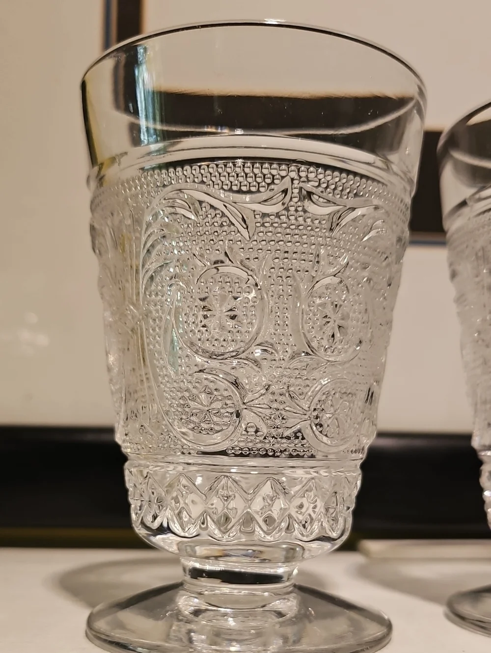 Vintage Duncan & Miller Juice Glasses - 6 Count
